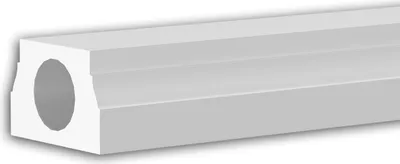 Produktbild von Profhome 474201 Vollbalustrade Fußlauf Außenstuck Balustrade Fassadenelement 3 m