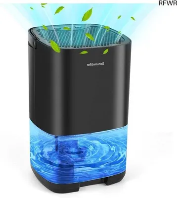 Obrázek produktu pro Elektrický odvlhčovač vzduchu o objemu 1000 ml – tichý a energeticky úsporný, vhodný do kanceláře, ložnice nebo koupelny