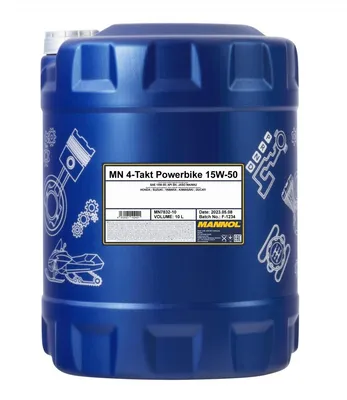 Produktbild von 10 Liter MANNOL 15W-50 Powerbike