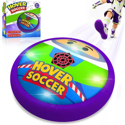 Produktbild von Luftkissen Fußball Schwebefußball Indoor - LED - Ab 3 Jahren - Schaumstoffrand - Für Kinder