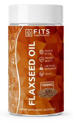 Imagen del producto de Aceite de linaza, 1000 mg, 30 cápsulas blandas