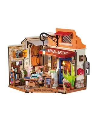 Obrázok produktu pre 3D puzzle, domček pre domácich majstrov, kníhkupectvo na rohu, 108 dielikov