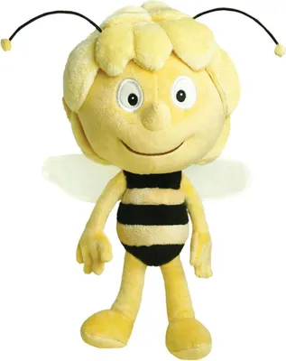 Image de Maya l'abeille en peluche, 30 cm