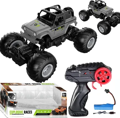 Zdjęcie produktu dla Duże Auto Samochód Terenowy Zdalnie Sterowany Na Pilot Rc Akumulator Usb