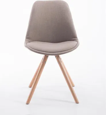 Produktbild von Besucherstuhl Toulouse Stoff Natura Rund taupe