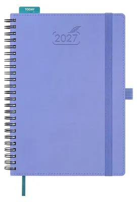 Produktbild von A5-Ringkalender 2027 – Wochenplaner mit Monatsregister