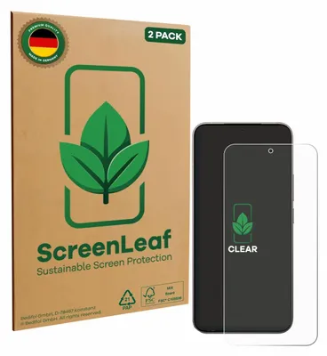 Produktbild von 2x ScreenLeaf Schutzfolie für Xiaomi 15T Pro Displayschutz Display Schutz Folie Klar Transparent