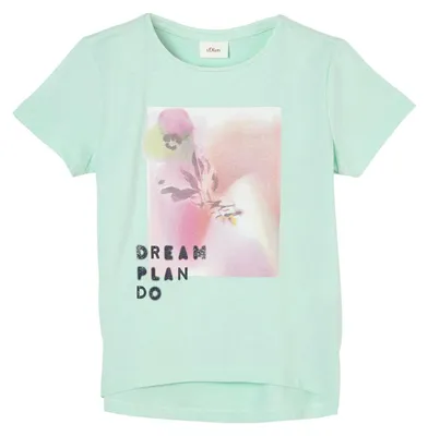 Produktbild von s.Oliver T-Shirt aus Jersey mit Frontprint