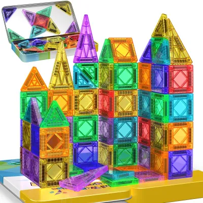 Produktbild von Magnetische Bauklötze-Set mit 43 Teilen für Kinder