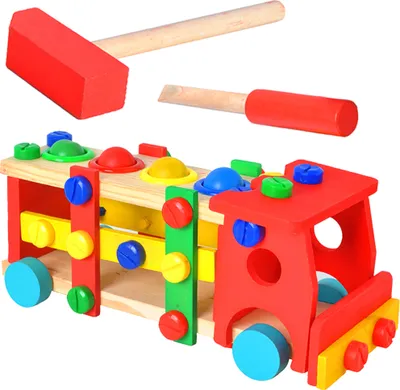 Produktbild von Kruzzel 22372 Kinder-Holzhammer