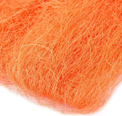 Produktbild von Dekolo Füllmaterial Geschenkkörbe Sisalheu für Tischdekoration Vasenumhüllungwird häufig in der Floristik verwendet Dunkelorange