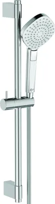 Image de Ideal Standard Combiné de douche EVO IDEALRAIN avec douchette 3 fonctions Diamond 115 mm 900 mm chromé