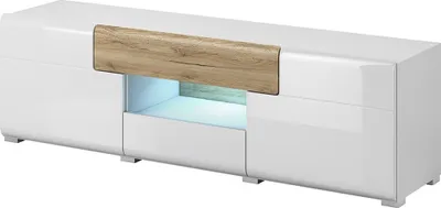 Immagine prodotto di Mobile TV 160cm collezione OHIO. Colori bianco e rovere