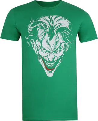 Image de Batman - T-shirt pour homme TV1179 (S) (Vert irlandais/Blanc)