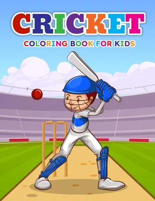 Produktbild von Cricket Coloring Book for Kids