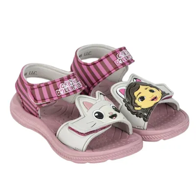 Zdjęcie produktu dla Letnie buty Gabby's Dollhouse - lekkie sandały dla dzieci rozmiar 28