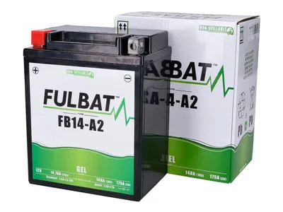 Obrázek produktu pro Batterie Fulbat FB14-A2 GEL (12N14-4A)