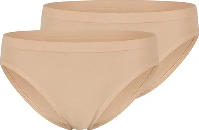 Produktbild von sloggi 2er Pack GO Sense Slip High leg Slip im modernen puristischen Design, Super weich und komfortabel, Mit kleinem Heatseal Markenschriftzug über dem Beinabschluss
