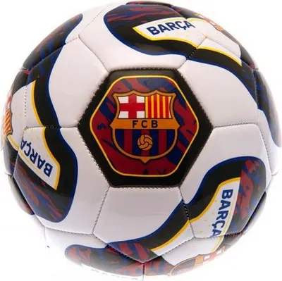 Produktbild von Barcelona FC - PVC futbalový lopta 'Tracer' BS3859 (5) (čierna/vínová/biela)
