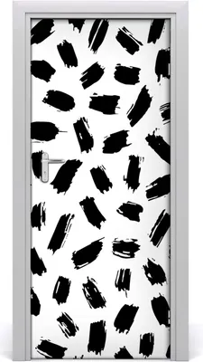 Produktbild von Tulup Türaufkleber 85x205 cm Dekorative Aufkleber Selbstklebend Wasserdichte Tapete Abnehmbar Schlafzimmer Wohnzimmer Wohnkultur - Gefahrenstelle