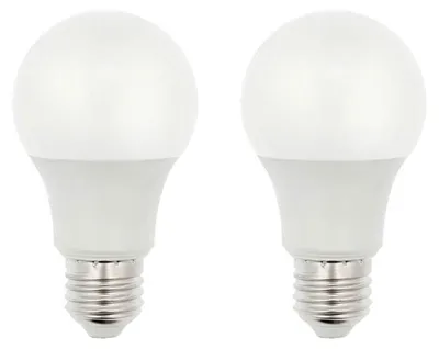 Productafbeelding van Vito Lighting LED Peerlamp A60 E27 Mat - 15W 1395lm 6400K - Koudwit - Vervangt 134W - 2 stuks