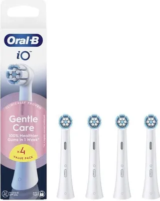 Produktbild von Oral-B iO Gentle Care -vaihtoharjat, 4 kpl