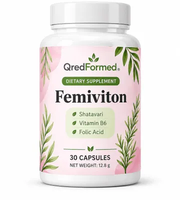 Produktbild von Femiviton - Frauen Wellness- & tägliche Nährstoffunterstützung – 30 Capsules