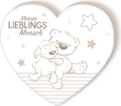 Produktbild von Lieblingsmensch Herz-Konturenkissen