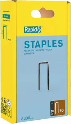 Image de Rapid 5000123 agrafes Paquet d'agrafes 3000 agrafes