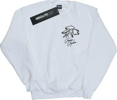 Produktbild von Janis Joplin - Sweatshirt für Herren BI43542 (L) (Weiß)