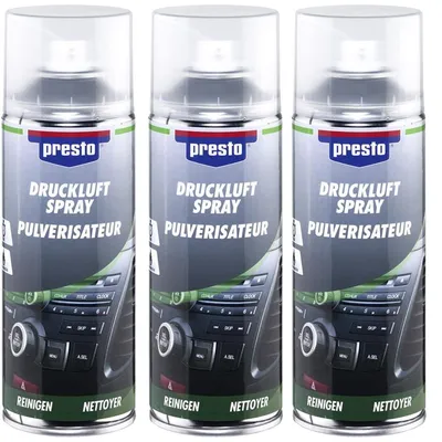 Produktbild von Presto Druckluftspray 3x 400 ml.