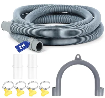 Abwasserschlauch-Verlängerung 2 m x 20 mm für Waschmaschine