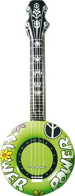 Produktbild von Aufblasbares Musikinstrument, Grün, ca. 100 cm