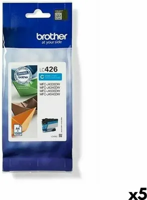 Produktbild von Brother LC426 Cyan Original Tintenpatrone (5 Stück)