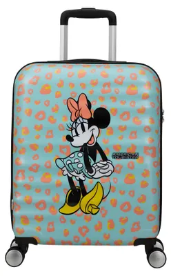 Image de American Tourister trolley Wavebreaker Disney Spinner 55 / 20 TSA Disney FL Minnie Pastel Dots turquoise