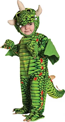 Produktbild von Drachen Faschings Kostüm für Kleinkinder Größe: M