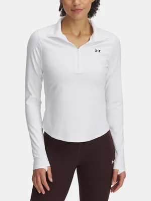 Zdjęcie produktu dla Under Armour Motion 1/2 Zip Emea - biały, rozmiar:M