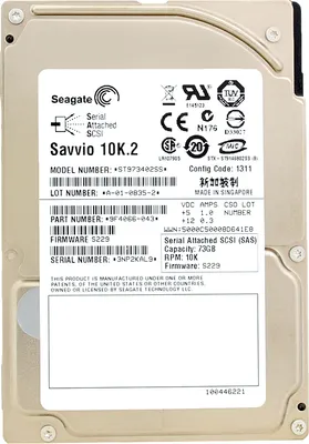 Produktbild von Festplatte Seagate ST973402SS 73GB 10000 RPM SAS 2.5'' Zoll