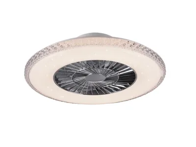 Produktbild von LED Deckenventilator, Sterneneffekt, Fernbedienung, D 60 cm