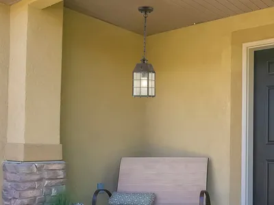 Produktbild von LED Terrassenbeleuchtung Hausbeleuchtung Außenlampe Retro Pendelleuchte Outdoor