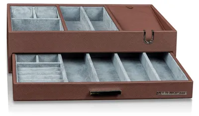 Immagine prodotto di Designhütte - 70005-215.141 - Scatola per Orologi per 2 Orologi - Brandon