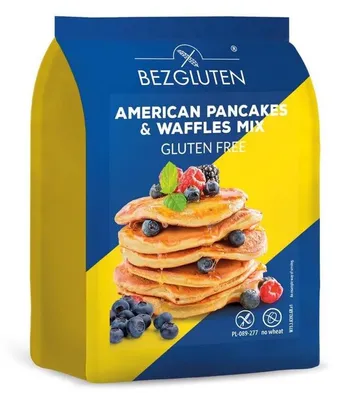 Produktbild von Bezgluten Pancakes & Waffel Mix 300g