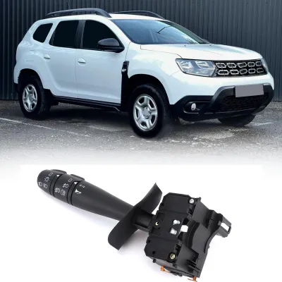 Zdjęcie produktu dla Przełącznik kierunkowskazów i reflektorów 255406898R Dźwignia sterująca kierownicą Zamiennik do DACIA DUSTER 2010–2024