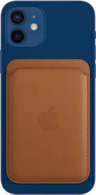 Produktbild von Apple Leather Wallet MagSafe - Saddle Brown