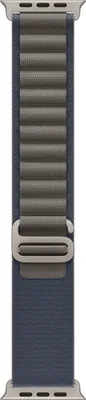 Immagine prodotto di Apple MT5J3ZM/A Cinturino Alpine Loop per Apple Watch 49 mm S Poliestere Riciclato Titanio Blu