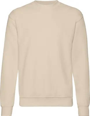 Image de Fruit Of The Loom Belcoro® Garn Pullover / Sweatshirt BC365 (2XL) (Natürlich)