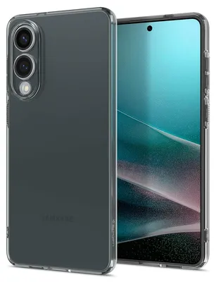 Produktbild von Spigen Liquid Crystal, Cover, Samsung, Galaxy S25 Edge, 17 cm (6.7"), Grau