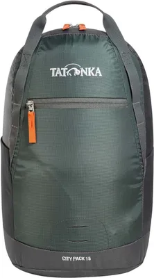 Produktbild von TATONKA Freizeitrucksack Rucksack City Pack 15 Titan Grey dunkelgrün