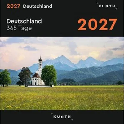 Produktbild von Deutschland - KUNTH 365-Tage-Abreißkalender 2027