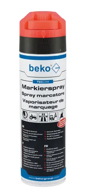 Obrázek produktu pro TecLine značkovací sprej 500 ml ČERVENÝ DE/IT/FR